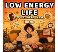 Low Energy Life Coloring Book for Adults: Relatable Coloring Book for Overthinkers | Real Life, Low Energy, No Pressure Pages