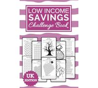 Low Income Savings Challenge Book UK: Fun & Simple Money Saving Challenges for Women | Save from £100 to £20,000 with Daily & Weekly Low Income Budget Trackers and Savings Planner
