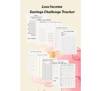 Low Income Savings Challenge Tracker: Ultimate Book of Savings Challenges
