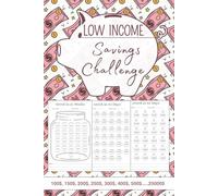 Low Income Savings Challenges Book: Fiscal Growth Workbook For Women A simple way to boost your Money savings, daily and weekly cash flow tracker to save between 100 and 25000 dollars