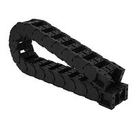 Low Noise Cable Drag Chain | Nylon 66 Bridge Type Towline for CNC Machines/Engraving Equipment | 0.7 Meter Removable Assembly with 10 Size Options (D20*75)