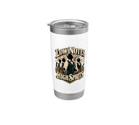 Low Notes High Spirits Basso Barbershop Bicchiere termico in acciaio inox doppia parete