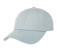 Low Profile Cotton Strapback Cap azzurro One Size