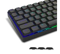 Low Profile Horizon 118 Keycaps, Tastenkappen Shine Through für 60% 65% 75% 80% 100% ANSI US Layout Cherry Gateron MX Switch Mechanische Tastatur, Schwarze