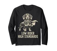Low Rider High Standards - Mantello per Cani con Bassotto Maglia a Manica