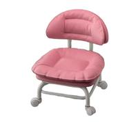 Low Rolling Stool With Backrest, 360°Swivel Rolling Pedicure Seat For Home | Backrest Rolling Chair - Multi-Functional Thickened Shoe Stools For Car Detailing, Foot Massage, Office, Garage, Laundry