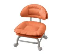 Low Rolling Stool With Backrest, 360°Swivel Rolling Pedicure Seat For Home | Backrest Rolling Chair - Multi-Functional Thickened Shoe Stools For Car Detailing, Foot Massage, Office, Garage, Laundry