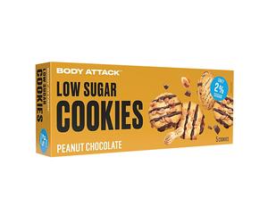 Low Sugar Cookies Peanut Chocolate