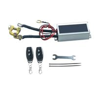 Low Voltage Protector Disconnect Switch - 12V-36V DC Digital Over Discharge Protection | 2pcs Battery Cut Off Module | for Lead Acid Lithium Batteries Solar Panels and Lighting Systems