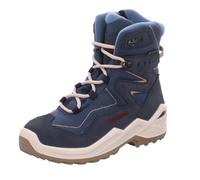 Lowa Lino GTX HI JR - Stivali stringati unisex per bambini, colore: Blu, Navy Dune, 39 EU