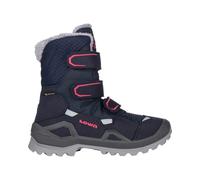 Lowa MILO EVO GTX HI JR Stivali Moonboots Goretex Blu Combinato in Sintetico