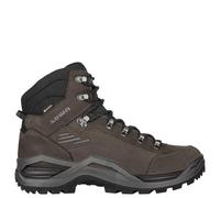 Lowa - Scarpe da trekking GORE-TEX - Renegade Evo Gtx Mid Dark Brown / Black per Uomo in Pelle - Taglia 10,5 UK - Marrone Marrone 10,5 UK