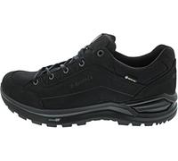 Lowa - Scarpe escursionismo GORE-TEX® - Renegade Evo GTX Lo Black/Black per Uomo in Pelle - Taglia 11 UK - Nero