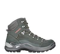 Lowa Renegade Gtx Mid Ws, Stivali da Escursionismo Donna, Grigio (Anthracite/Mandarin), 37.5 EU