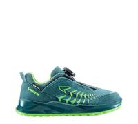 LOWA Scarpe basse Ferrox GTX LO JR, Petrol Limone, 29 EU