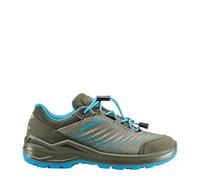 LOWA Scarpe basse ZIRROX II GTX LO JR, verde oliva Skyblue, 31 EU