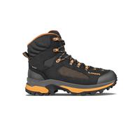 Lowa - Scarpe da trekking - Corvara Gtx Mid Black / Orange per Uomo in Pelle - Taglia 8 UK - Nero