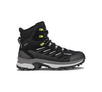 Lowa - Scarpe da trekking - Randir Gtx Mid Black / Grey per Uomo in Pelle - Taglia 9 UK - Nero Nero 9 UK