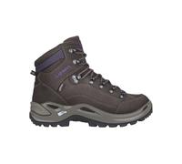 Lowa - Scarpe per trekking di un giorno GORE-TEX - Renegade Gtx Mid Ws Slate / Blackberry per Donne - Taglia 5 UK - Marrone