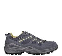 Lowa Sirkos Evo GTX Lo, Scarpe da Escursionismo Uomo, Stahlblau/Senf, 46.5 EU