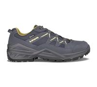 Lowa Sirkos Evo GTX Lo, Scarpe da Trekking Uomo, Stahlblau/Senf, 44 EU