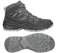 Lowa Sirkos Evo GTX MID Ws antracite/blu ghiaccio - 6/39,5