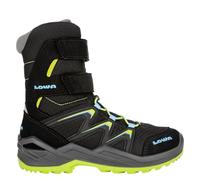 LOWA Stivali alti MADDOX Warm GTX HI JR, Nero Limone, 34 EU
