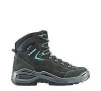 LOWA Stivali medio Renegade EVO GTX MID Ws, Asfalto turchese, 37.5 EU