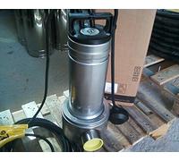 pompa sommergibile lowara acque sporche monofase hp 1,5 kw 1,1 serie domo15vx/b