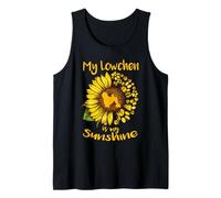 Lowchen Dog is My Sunshine Sunflower Dog Paw Puppy Lover Canotta