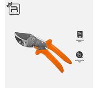 LOWE 10 - Forbice da pota professionale taglio a battente lama curva - cod.10107