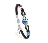Bracciale Uomo FC INTER B-IB020UCB Tessuto Nero OFFICIAL 20 Scudetti