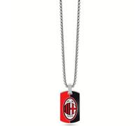 Collana Uomo AC MILAN B-MC011UAR Acciaio Inossidabile OFFICIAL