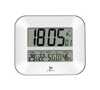 Lowell JD9902 orologio da parete Orologio da parete digitale Rettangolo Bianco