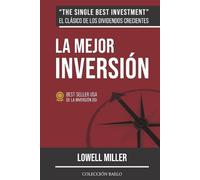 Lowell Miller La Mejor Inversión (Tascabile)