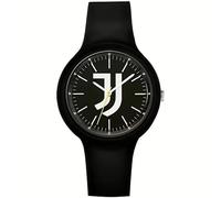 LOWELL Orologio al Quarzo Juventus, Cassa Nera, Quadrante con Logo JJ
