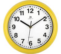 LOWELL Orologio da Parete ø 25 cm Movimento Continuo Colore Giallo