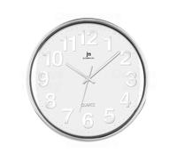 Lowell Orologio da parete Cerchio Cromo Bianco 35,5 cm