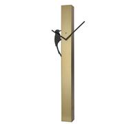 Lowell Orologio da Parete con Pendolo 6 x 65 x 6 Cm Dorato