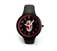 Orologio AC MILAN P-MN480XN1 Silicone Nero 38mm OFFICIAL