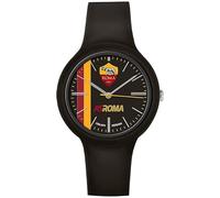 Lowell Srl Orologio da polso Analogico A.S. Roma Prodotto Ufficiale Nero Regolabile