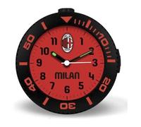 Orologio Sveglia AC MILAN JA7114MI1 Rosso Nero Alarm da Tavolo