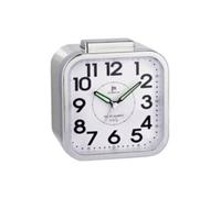 Lowell Sveglia JA7051S JUSTAMINUTE Con funzione snooze Silver