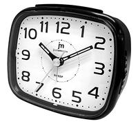 LOWELL SVEGLIA QUARZO ANALOGICA CON LUCE SNOOZE E SUONERIA IN 3 COLORI JA7093NBS (Nero)