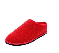 Lowenweiss Diva - Pantofole Calde Invernali In Lana Cotta Rosso - Taglia 37
