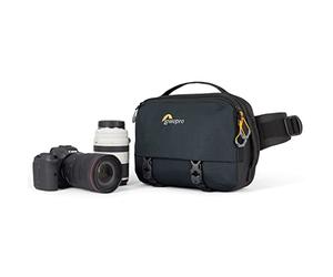 Lowepro Trekker Lite SLX 120, Zaino per Macchina Fotografica Compatto con Tasca per Tablet, Borsa per Fotocamere Mirrorless Full Frame, Attacco per Treppiede, Porta Borraccia, Nero