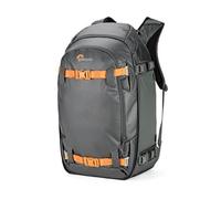 Lowepro Whistler 450 AW II, Zaino per Fotocamera, Tessuti Riciclati, Copertura All Weather, Laptop da 15", Insert Pads, Custodia per Fotocamera Pro Mirrorless/DSLR, Grigio