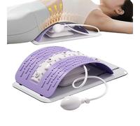 Lower Back Stretcher,Ergonomic Lumbar Cracker Board 150 kg di capacità di carico | Non Slip Inflatable Back Stretcher for Muscle Recovery Fatigue Relief Esercise Home Fitness Yoga Gym Pilates