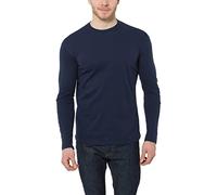 Lower East LE133, Maglietta a Maniche Lunghe Uomo, Blu (Scuro), M