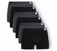 Lower East Le159, Boxer rétro Uomo, Nero, Antracite, L